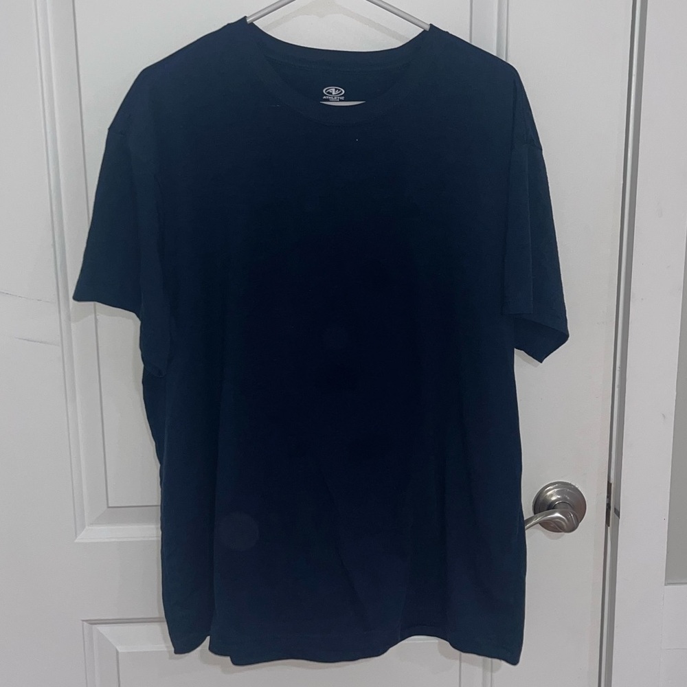 Athletic Works Dark Blue Short Sleeve Tee